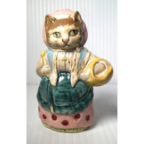 Beatrix Potters Cousin Ribby Beswick Figurine 1970 Hand-Painted Ceramic Collecti - Picture 1 of 5